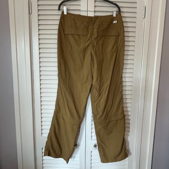 The North Face women's pants 8 nylon tan hiking gorpcore - Picture 7 of 13
